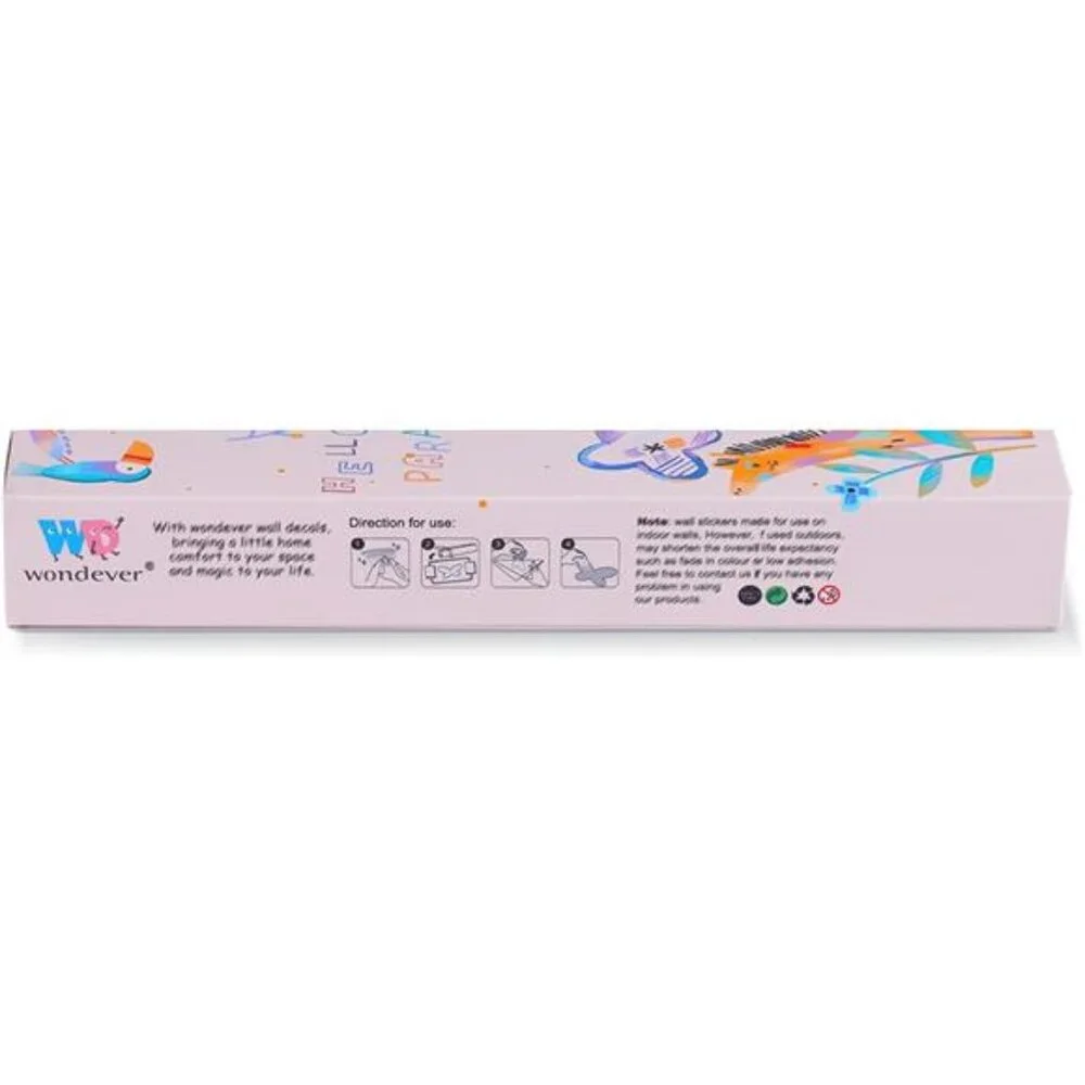 Cherry Blossom Wall Stickers Flower Vine Birds Peel and Stick Wall Decals Bedroo